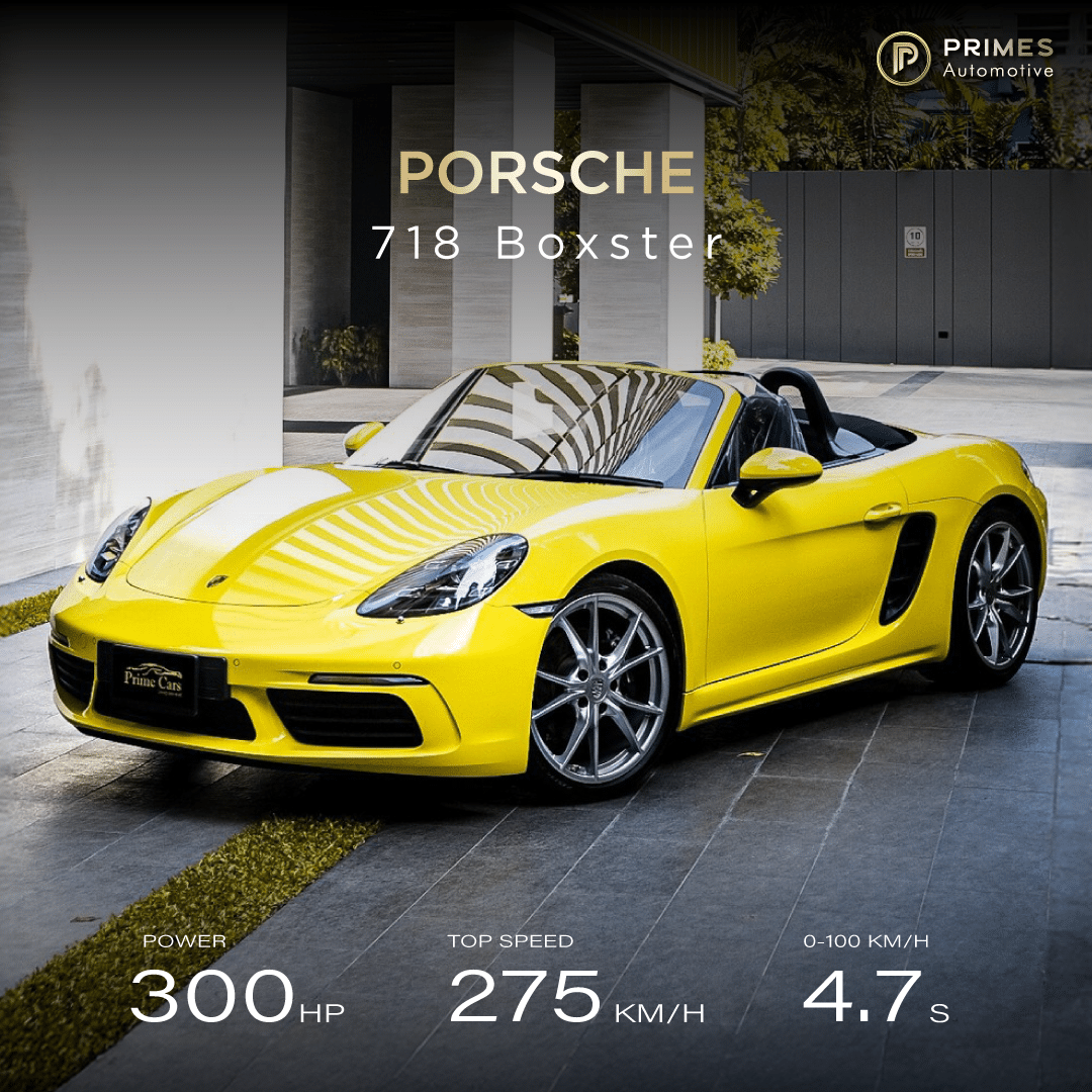 Porsche 718 Boxster Rental
