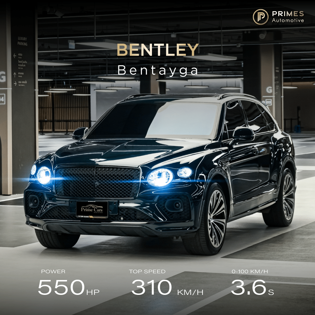 Bentley Bentayga Rental Bangkok — Ultra luxury SUV for rent Thailand | Prime Cars Rental