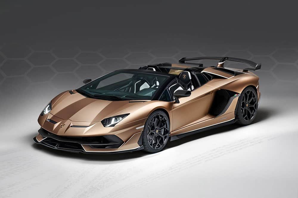 รถหรูตัวท็อป-Lamborghini Aventador SVJ Roadster