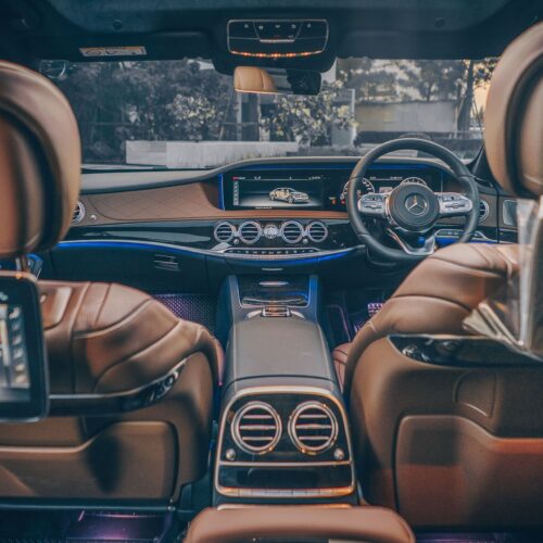 งานออกแบบของ Mercedes-Benz S Class 2021 เช่าขับเอง