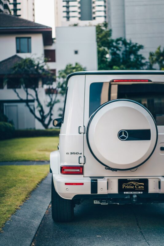 ด้านหลังของ Mercedes-Benz G350d AMG