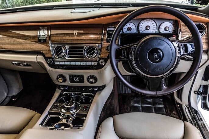 ภายใน Rolls Royce Ghost