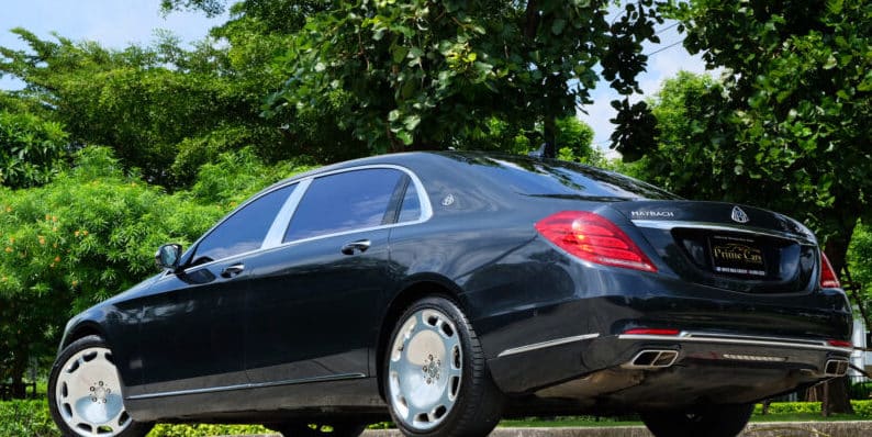 Mercedes Maybach S 500e Back