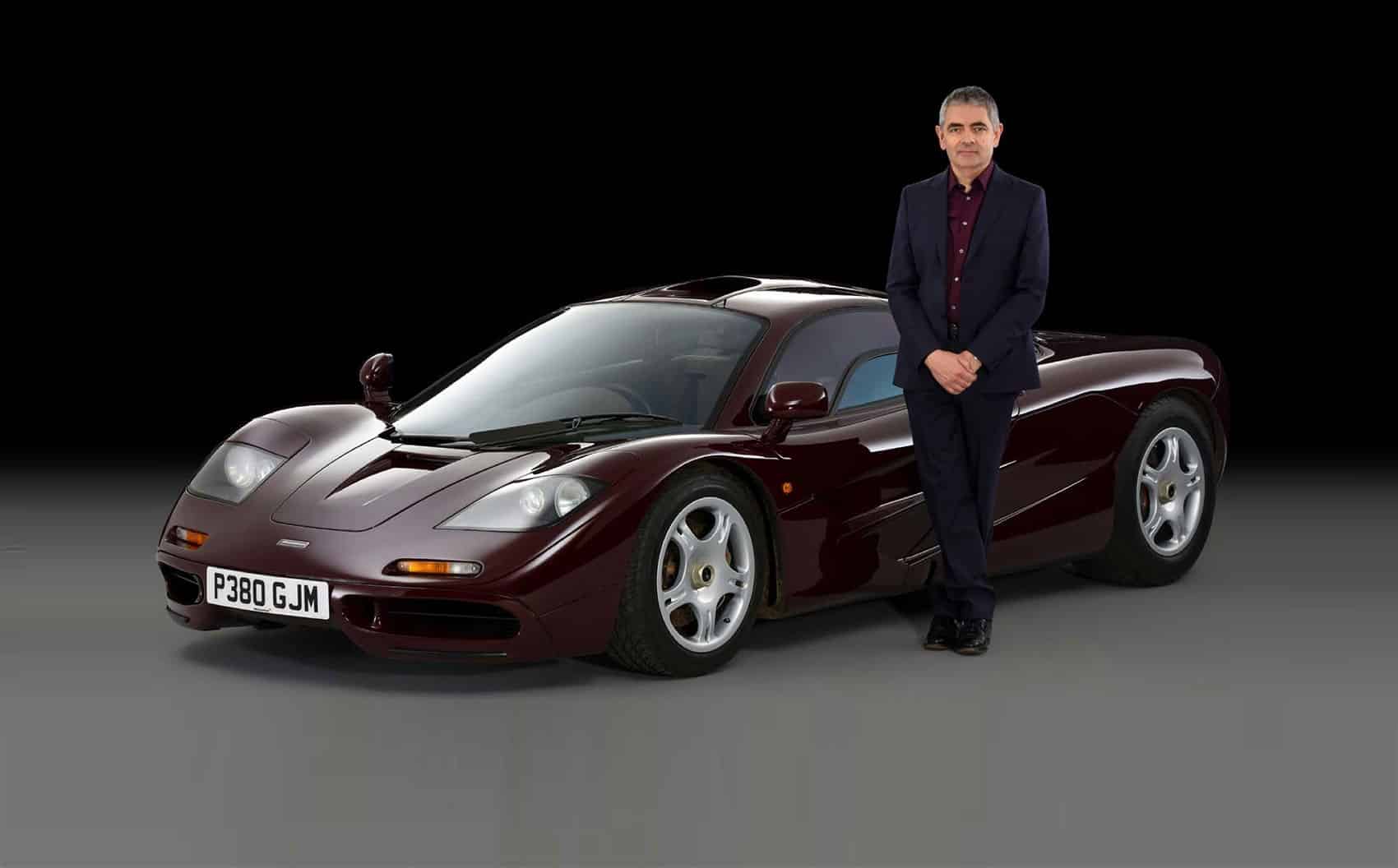 Rowan Atkinson F1