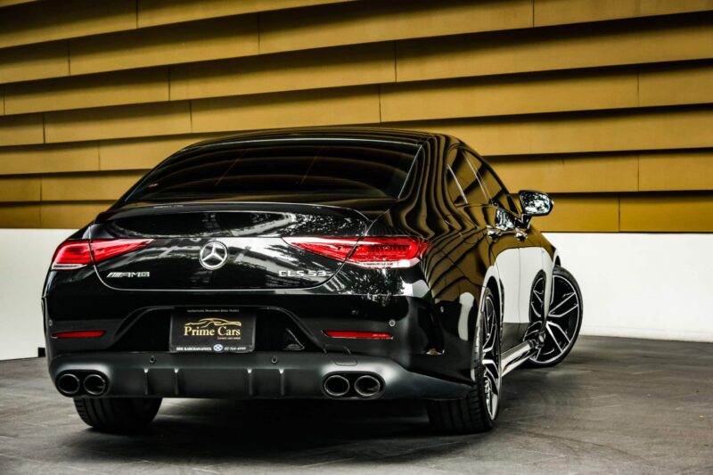 ด้านหลังของ Mercedes AMG CLS 53