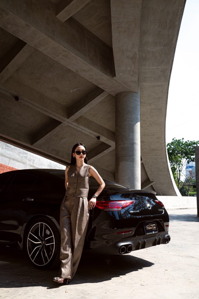 ด้านท้ายของรถเบนซ์ CLS 53 AMG รุ่นใหม่ล่าสุด