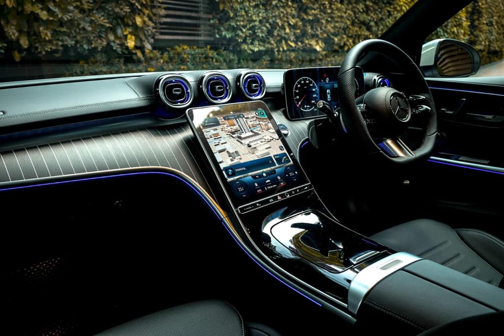 ภายในของ Mercedes Benz C Class W206 ปี 2024 รุ่นใหม่ล่าสุด
