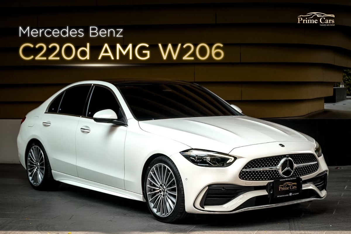 รถเบนซ์สปอร์ต C220d AMG