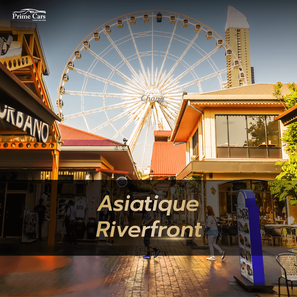 Asiatique Riverfront เช่ารถหรู