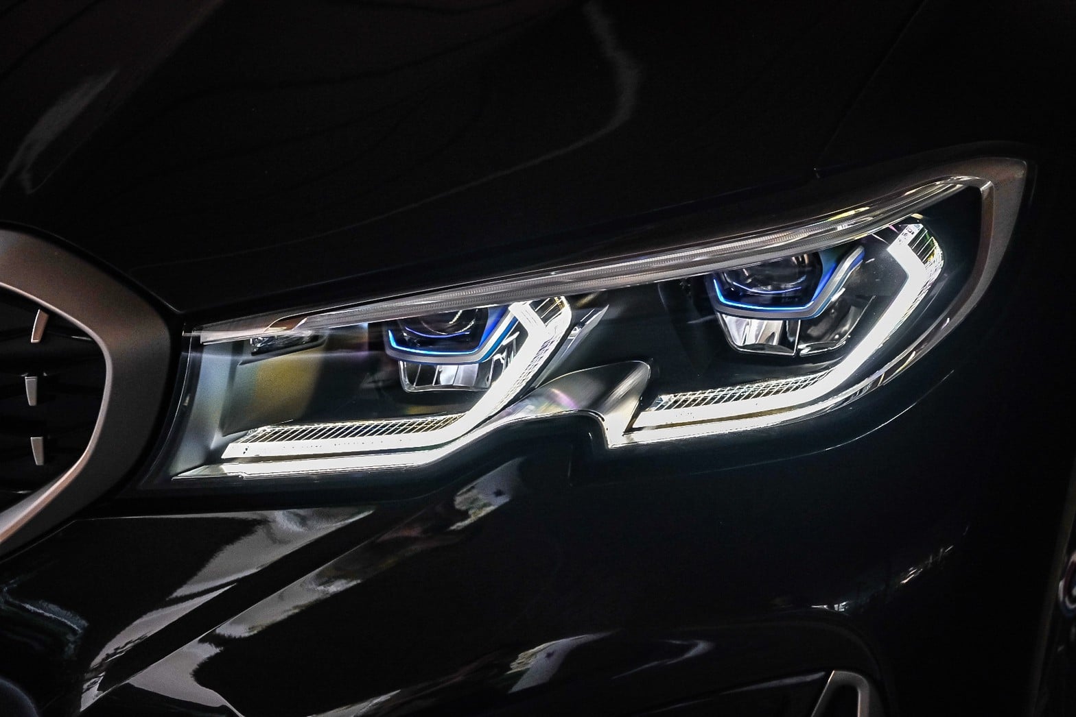 ไฟหน้า Laser Light ของ BMW M340i