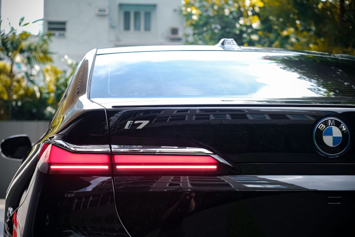 ไฟท้ายของ BMW i7