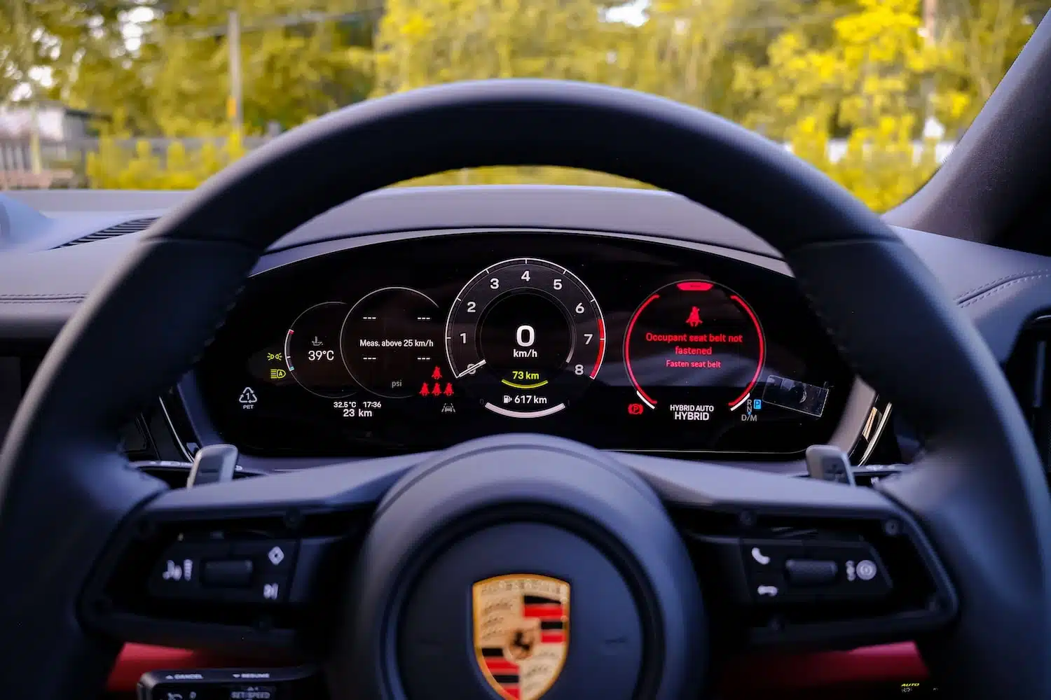 Instrument Cluster หน้าปัทม์ของ คาเยน รุ่นใหม่
