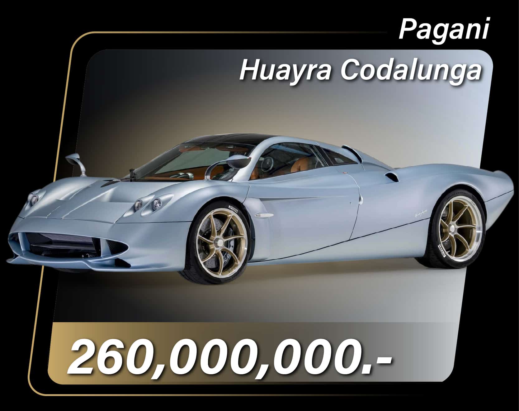 Pagani Huara Codalunga