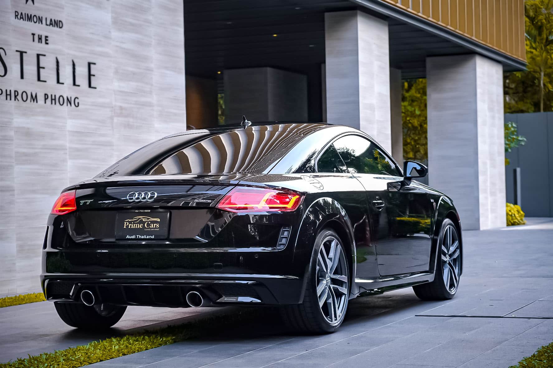 ด้านท้ายของ Audi TT 2024 รุ่นใหม่ล่าสุด