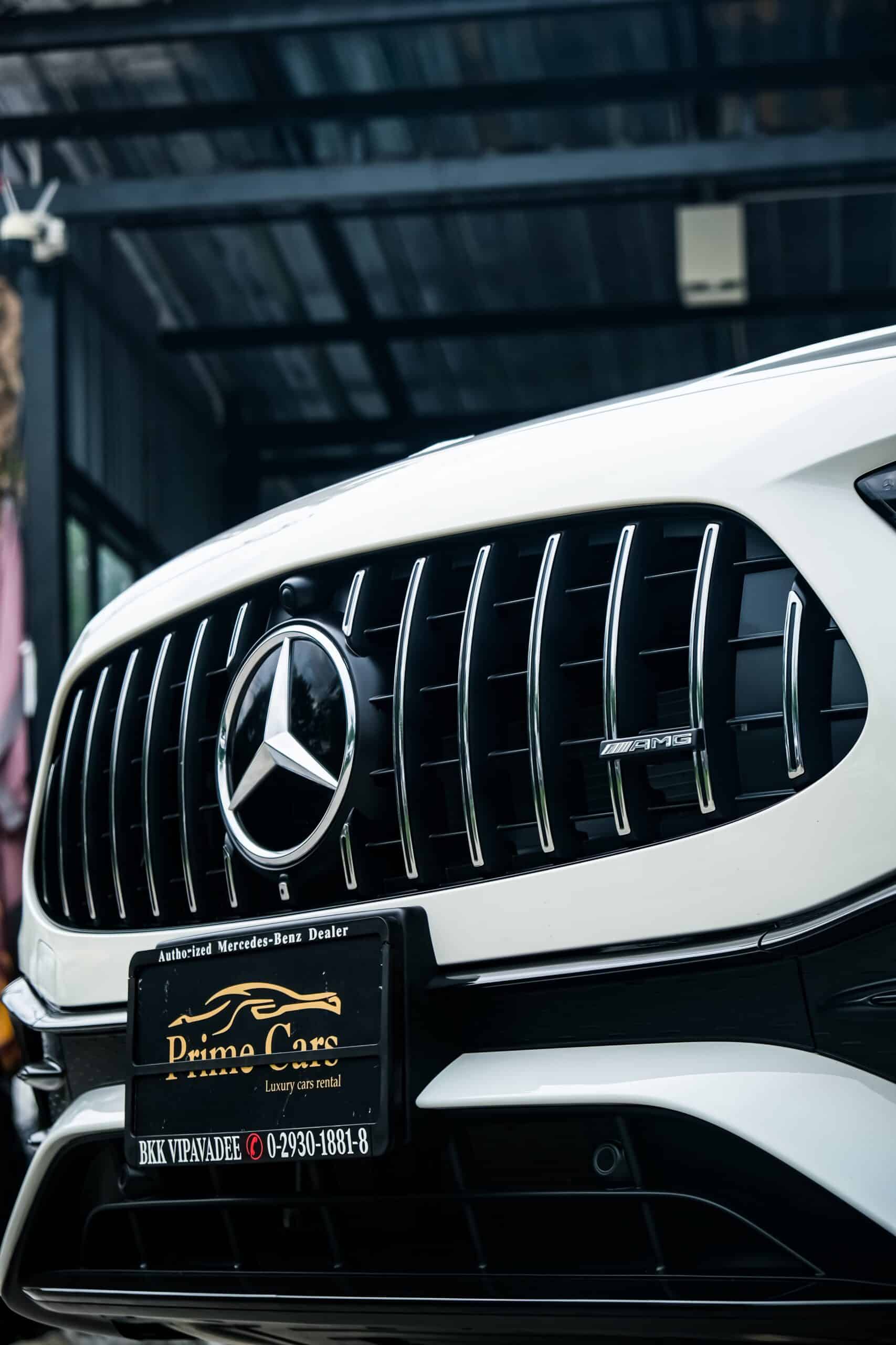 หน้ากระจัง AMG แท้ของ Mercedes AMG GLA35 Night Package