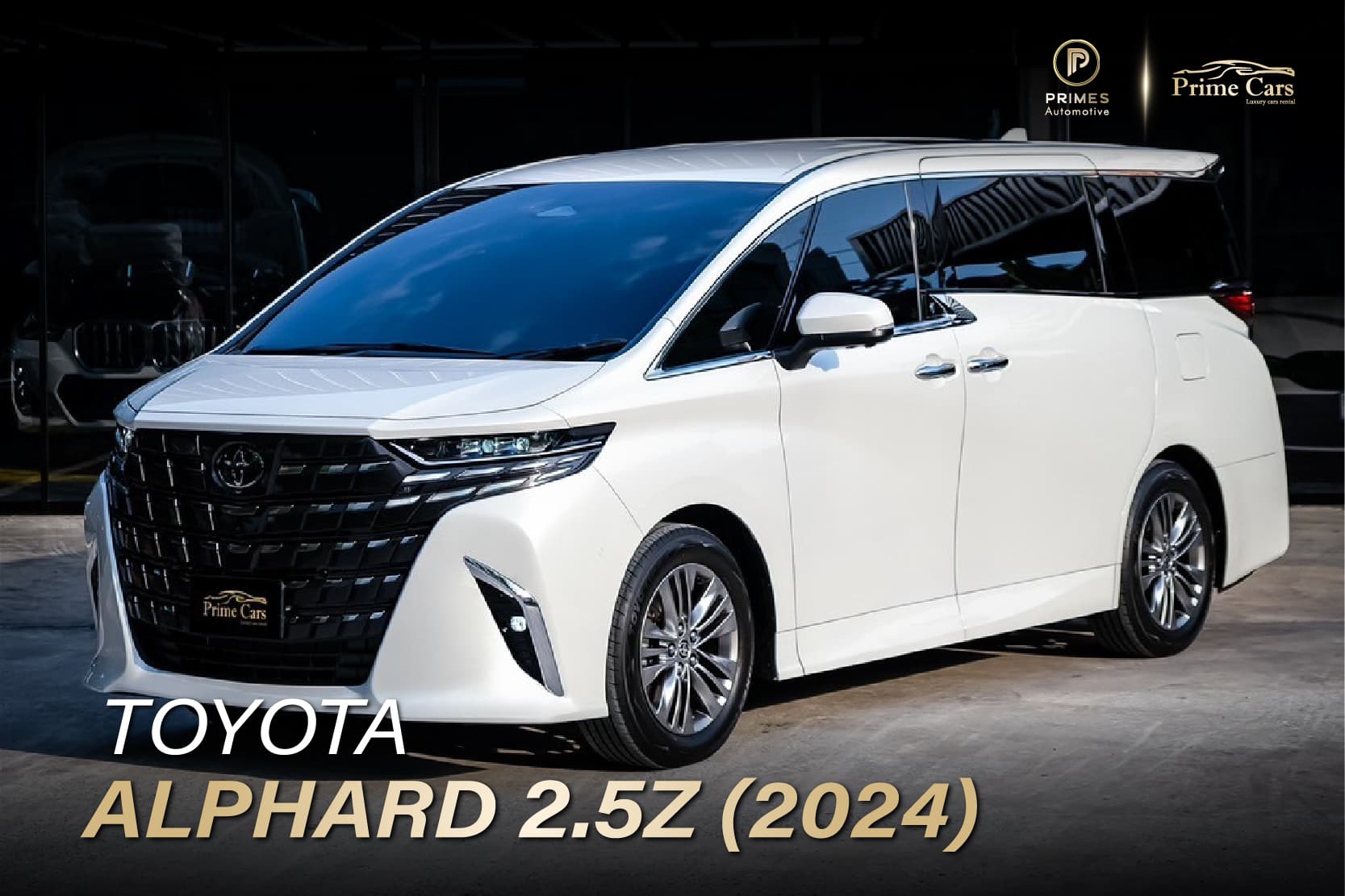 เช่ารถตู้หรู Alphard 40 2.5Z 2024
