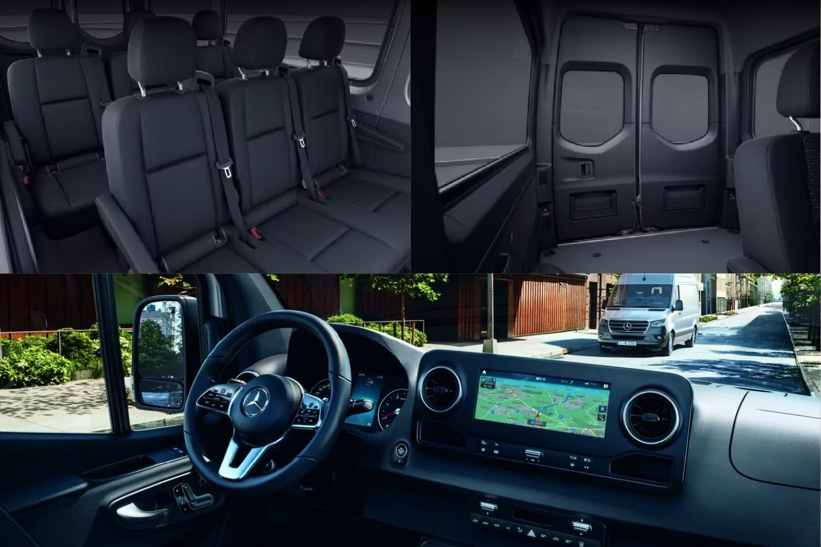 ภายในของรถเบนซ์ Sprinter รุ่นใหม่ล่าสุด 2024