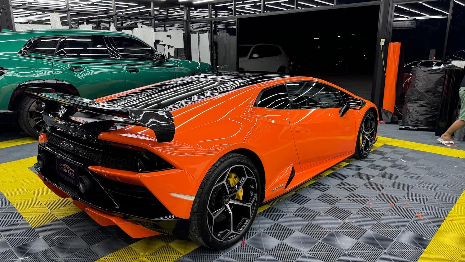 Color Wrap เปลี่ยนสี Lamborghini Huracan EVO