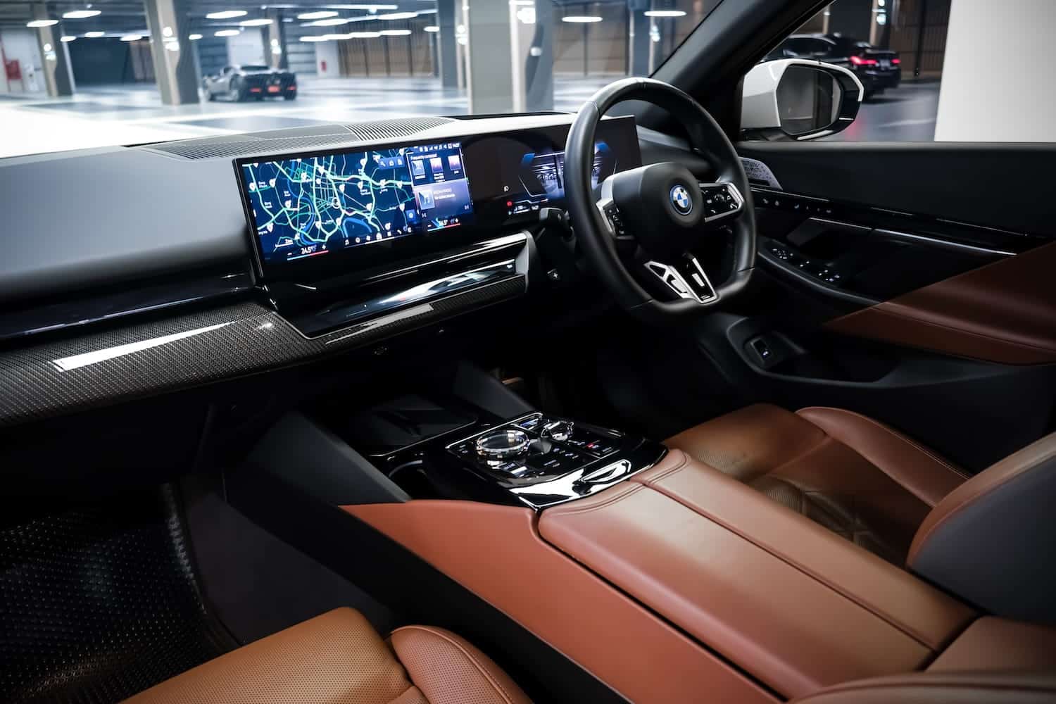 ภายในของ BMW Series 5 G60 รุ่นใหม่ล่าสุด