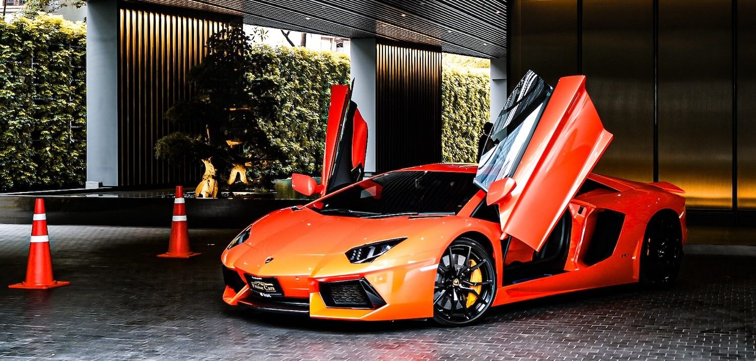 Lamborghini Aventador rental Thailand hotel delivery