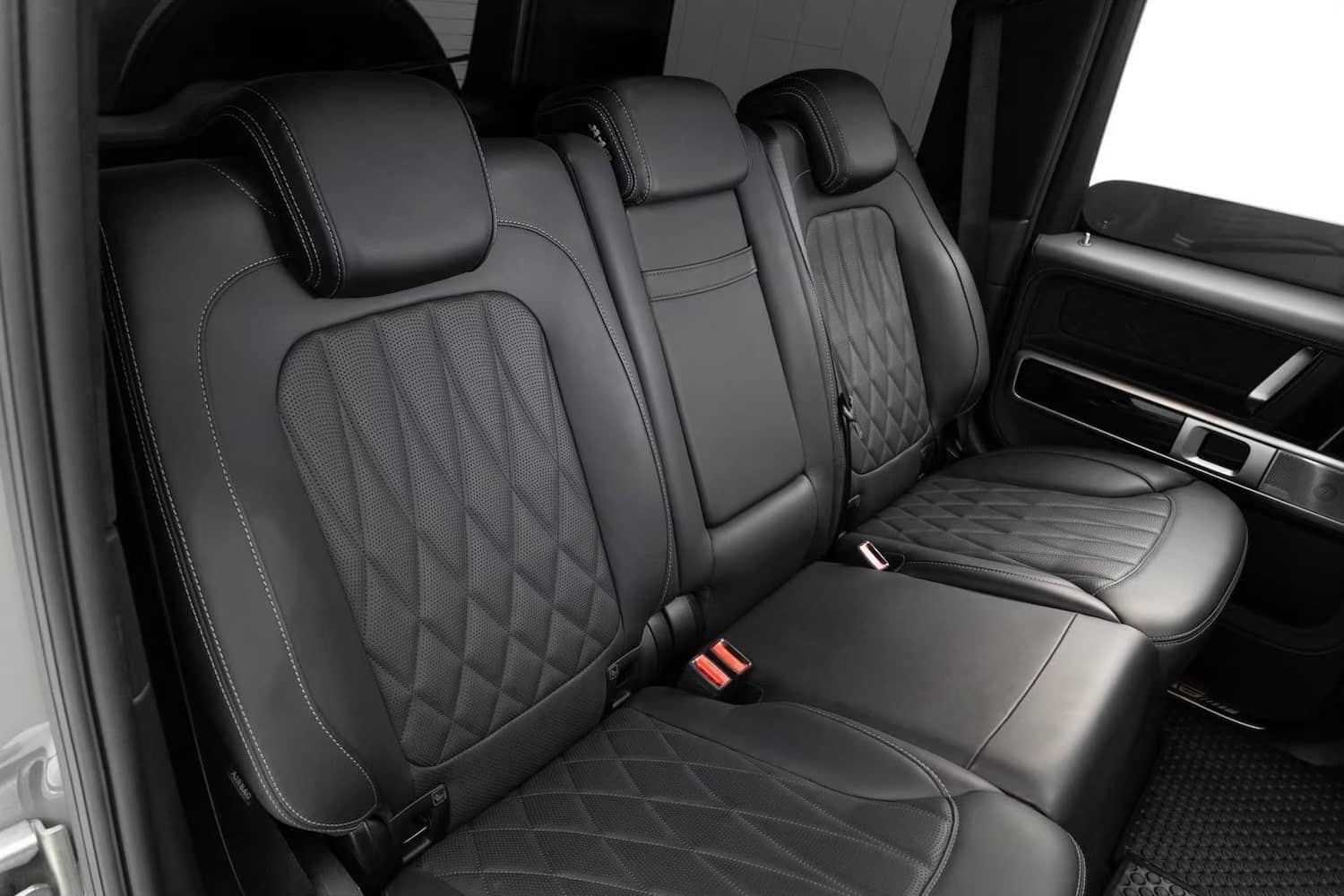 เบาะหลังของ Mercedes G Wagon G63 รุ่นใหม่ล่าสุด