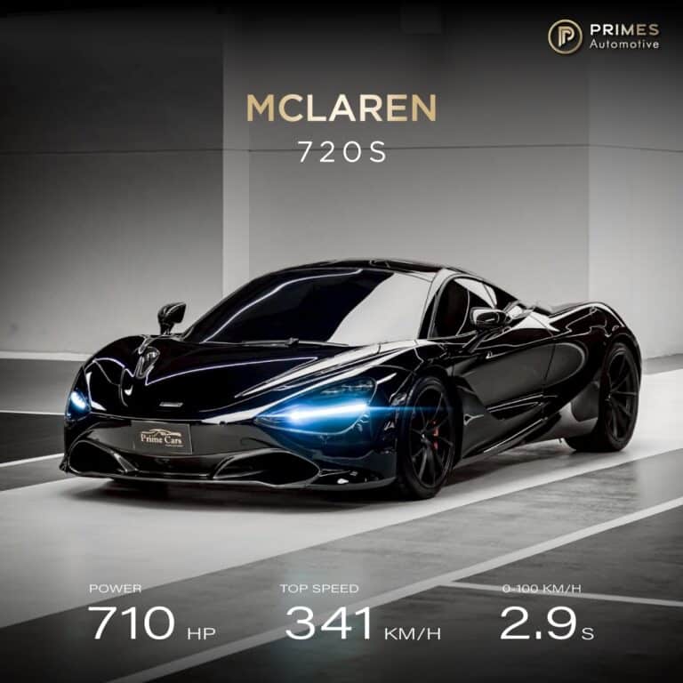 McLaren 720S Rental Bangkok Thailand