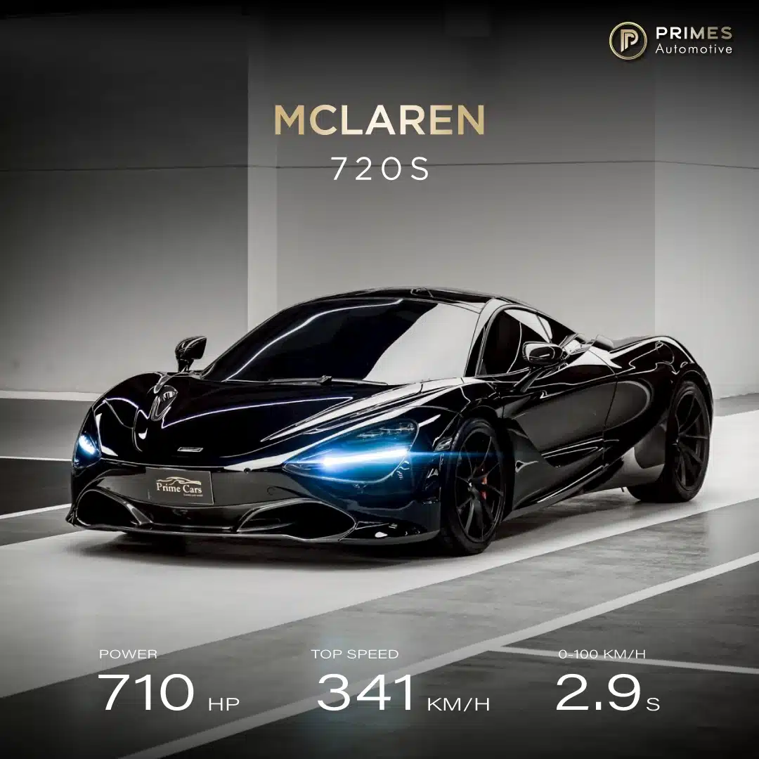McLaren 720S rental Thailand hotel delivery