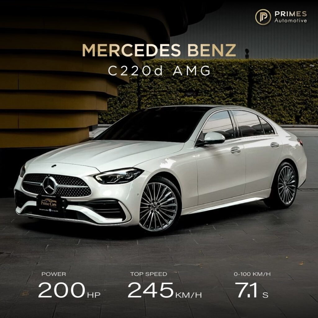 Mercedes-Benz C Class W206 C220d AMG Rental