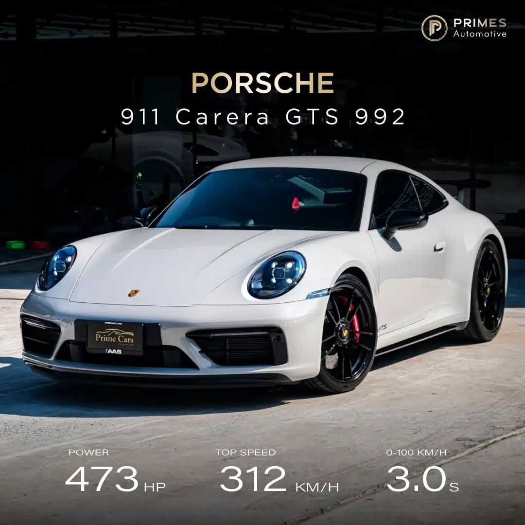 Porsche 911 GTS rental Thailand hotel