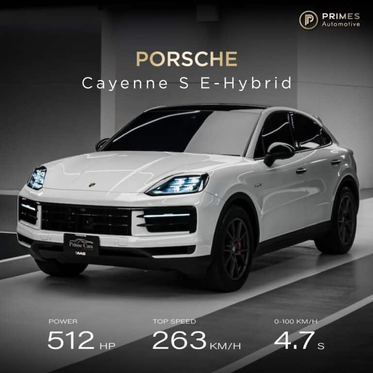 Porsche Cayenne Coupe Rental Bangkok Thailand
