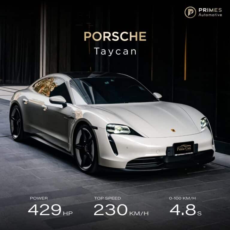 Porsche Taycan Rental