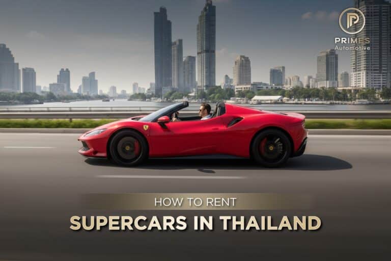 Rent Supercar in Thailand Bangkok Phuket