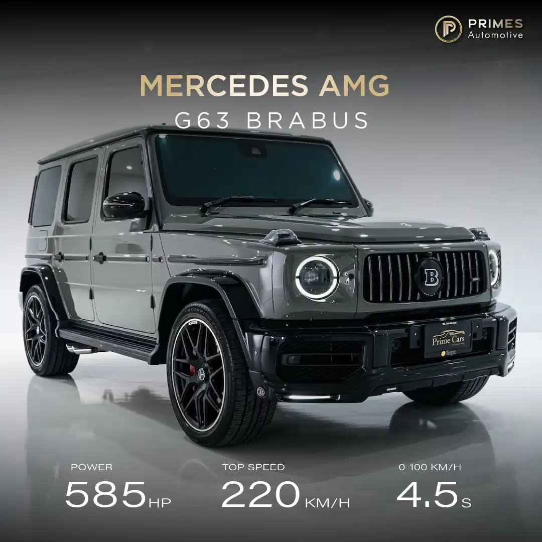 Mercedes AMG G63 G-Wagon rental Bangkok Thailand