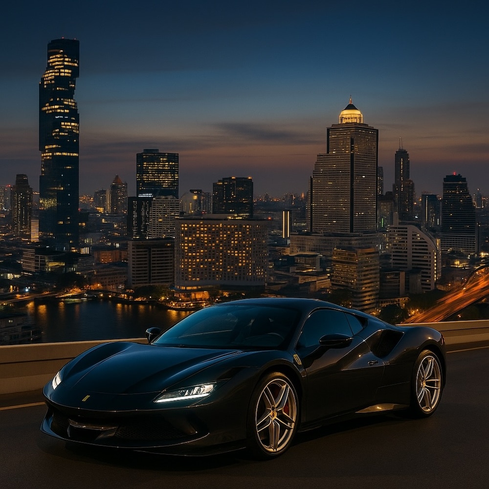 Rent Supercar Ferrari F8