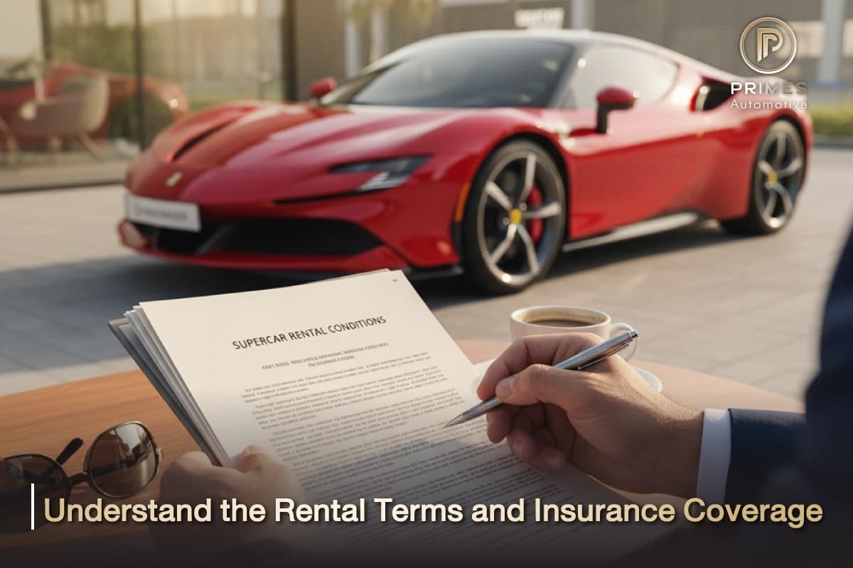 Supercar Rental Terms and Conditions