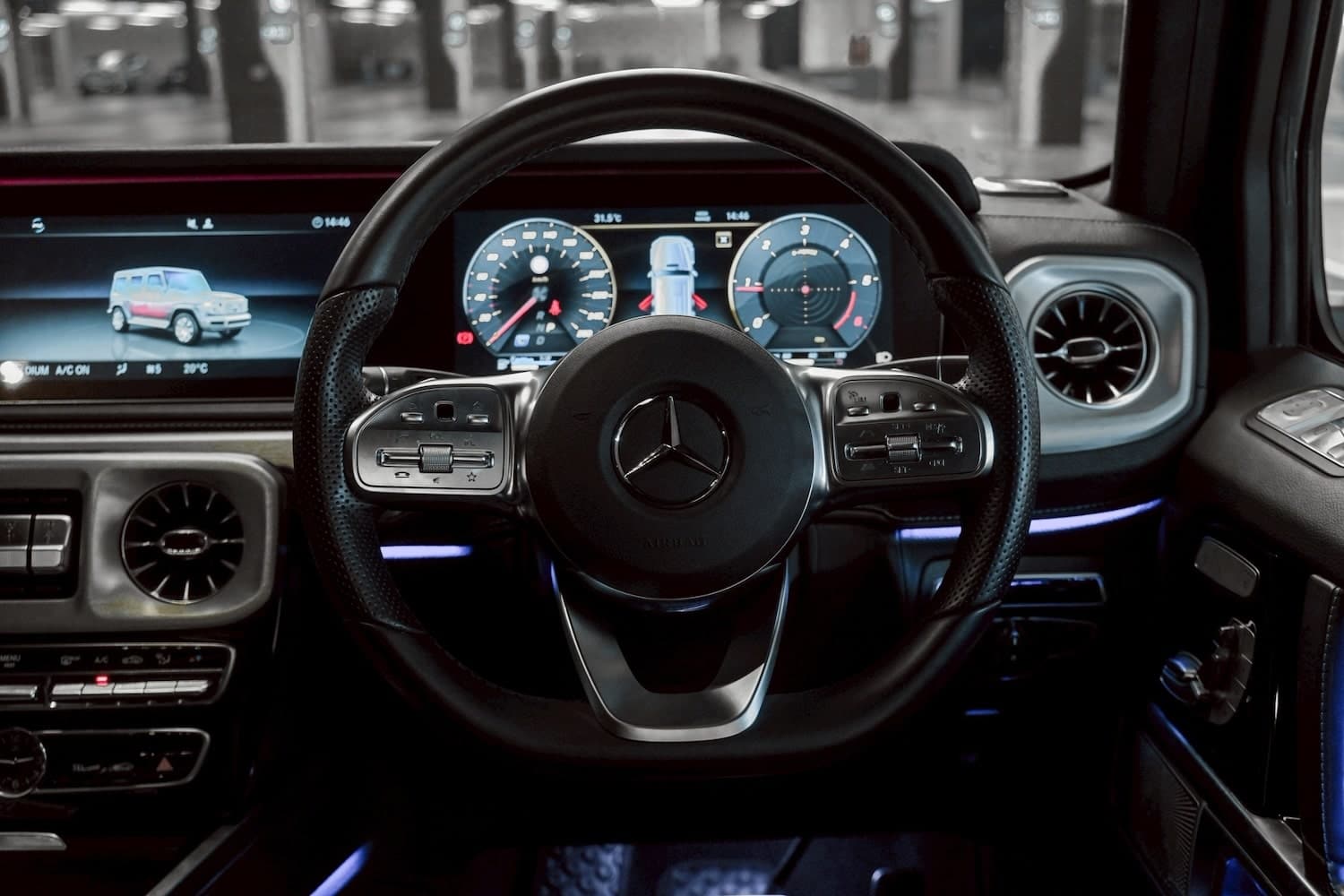 Mercedes Multifunction Steering Wheel