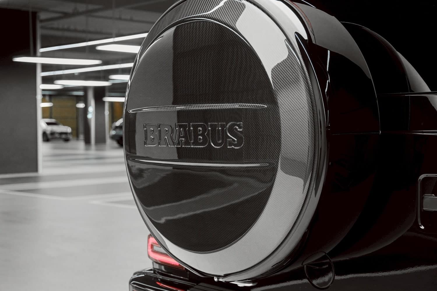 Brabus Carbon Fibre Wheel Cover