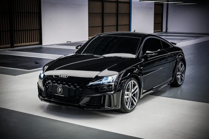 เช่า Audi TT 45 TFSI Quattro S Line Final Icon Black กรุงเทพ (สปอร์ตคูเป้สีดำ) — Rent Audi TT Thailand