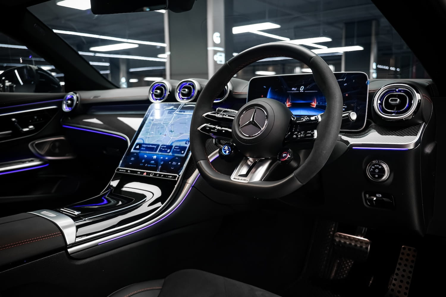 ภายในของ Mercedes AMG CLE53