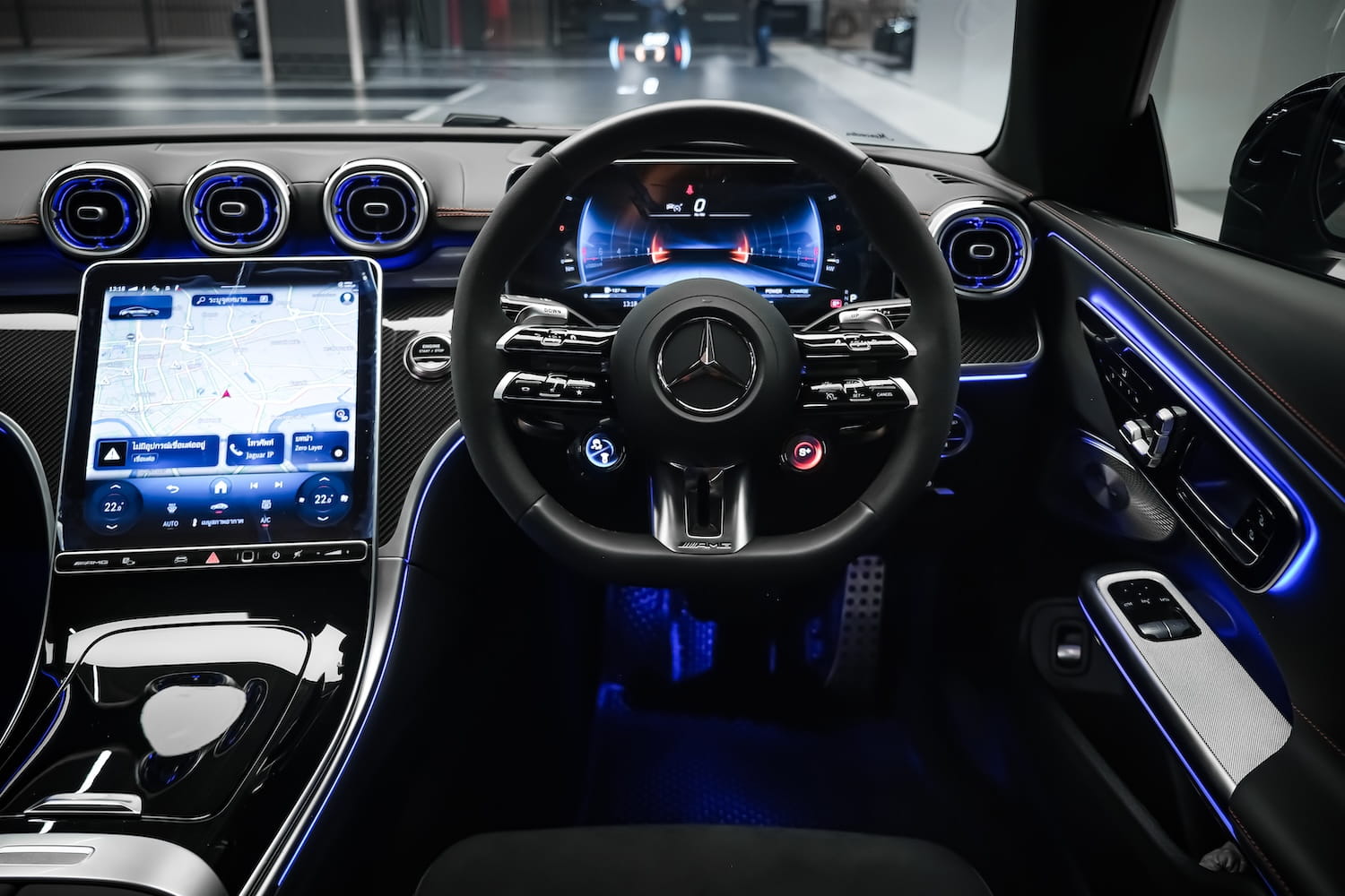 Mercedes AMG CLE53 Cockpit