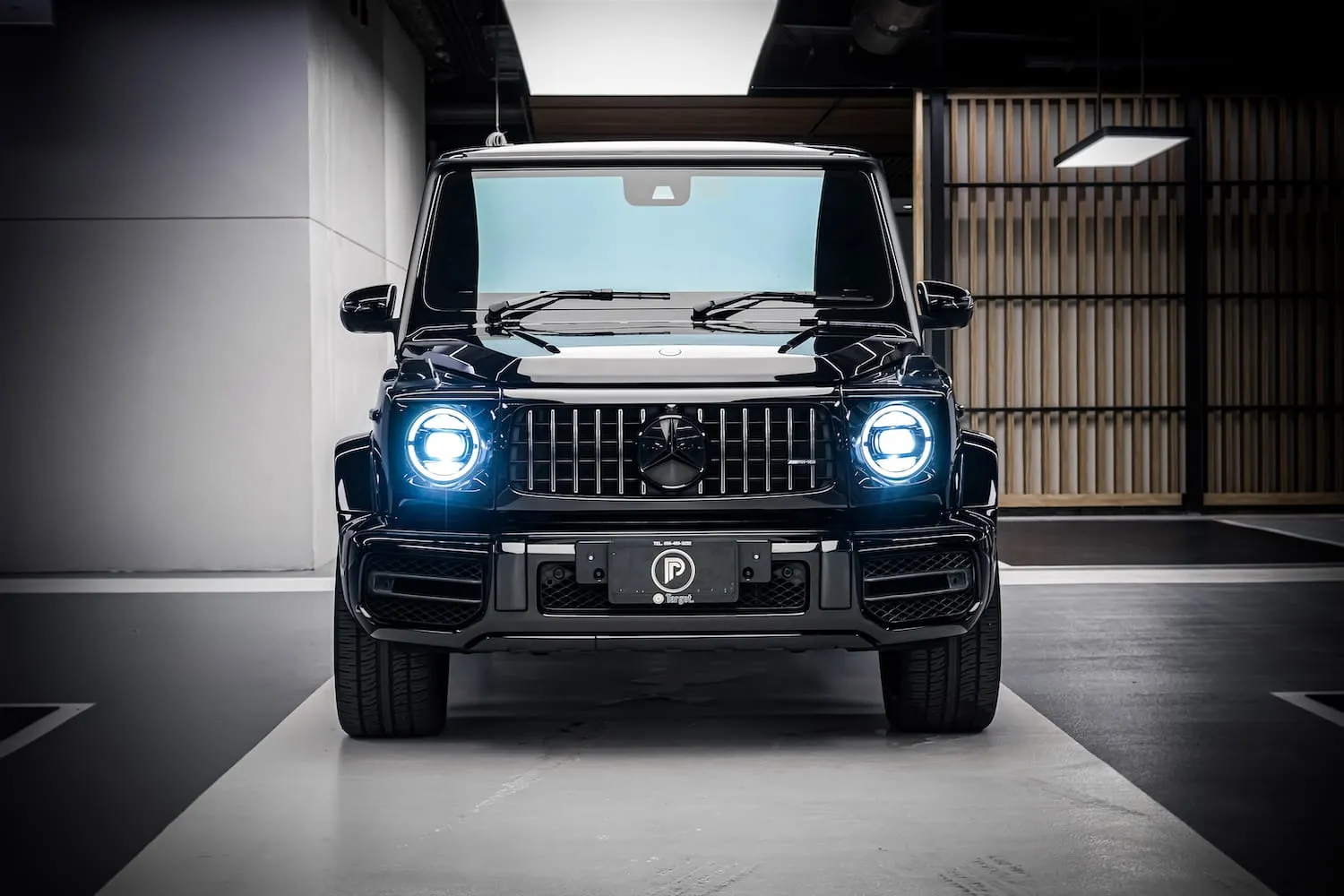 Mercedes AMG G63 luxury SUV rental Thailand front view