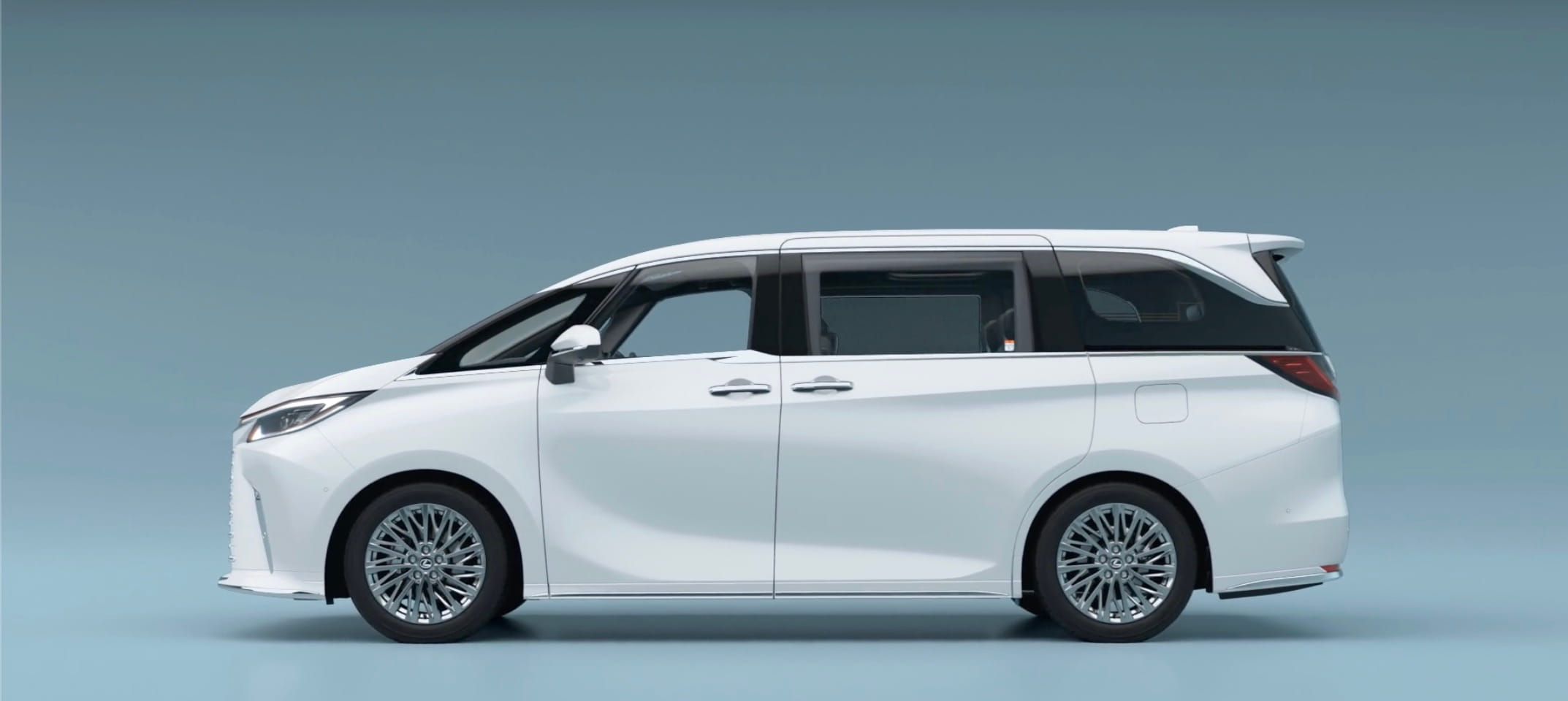 ด้านข้างของรถ Lexus LM 350h