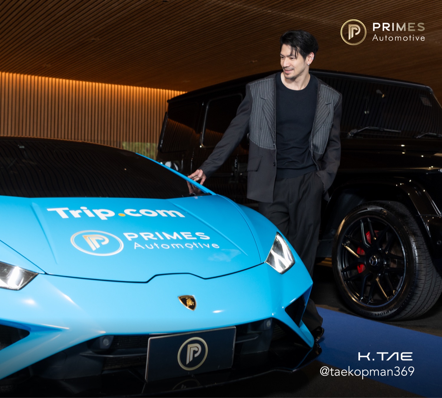 Lamborghini Huracan rental Thailand hotel delivery
