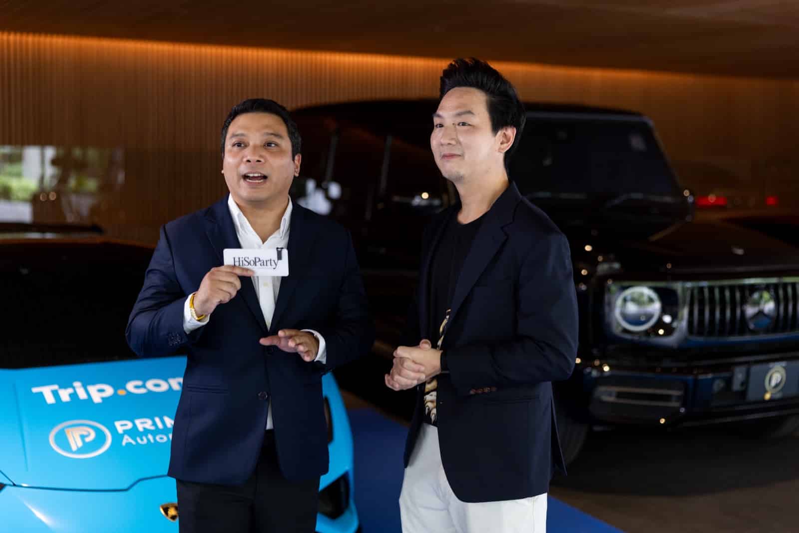 เสฏฐวุฒิ หิรัญกสิ CEO Primes Automotive ให้สัมภาษณ์สื่อ HiSoParty เกี่ยวกับบริการเช่าซุปเปอร์คาร์บน Trip.com