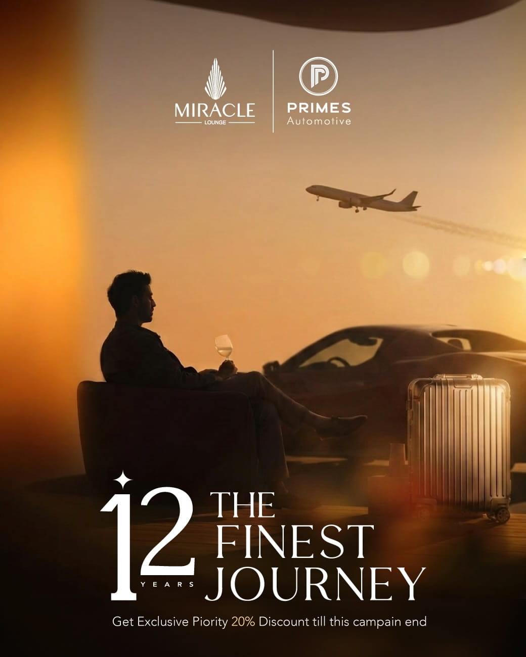 Prime Cars x Miracle Lounge 12周年独家优惠