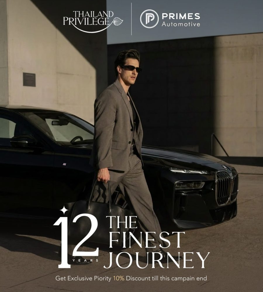 Prime Cars Rental x Thailand Previlege