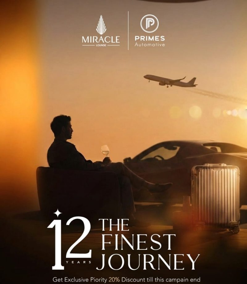 Prime Cars Rental x Miracle Lounge